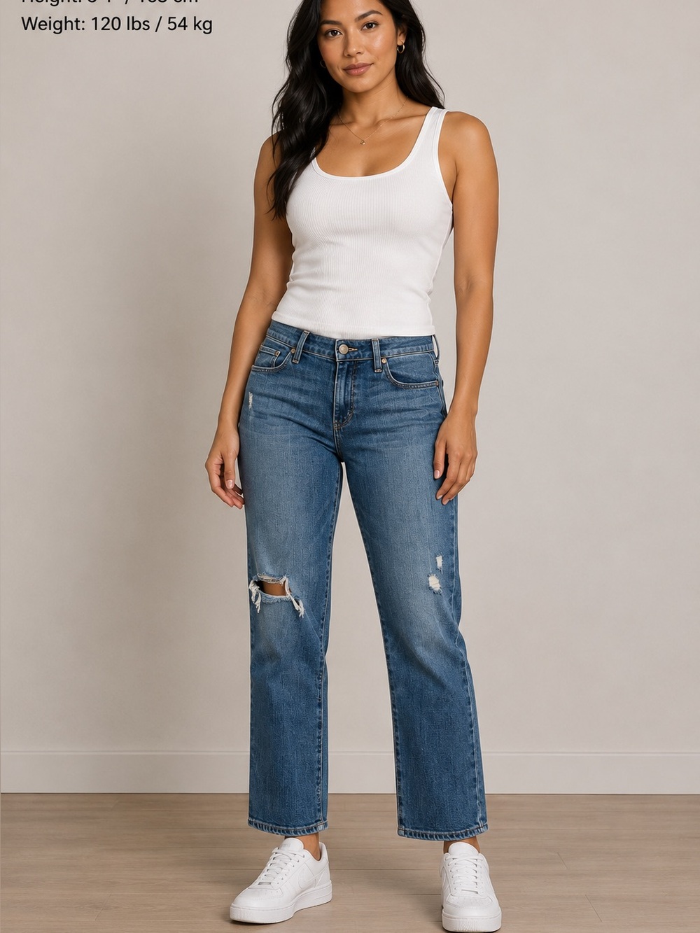 Paige Jimmy Jimmy Crop Distressed Size 26 Jeans